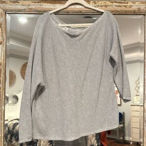 Treasure and bond off shoulder sweater